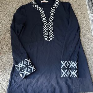 Tory burch tunic longsleeve.